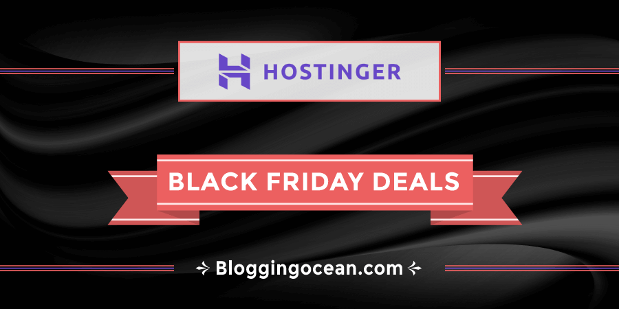 Hostinger Black Friday Sale